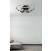 Globo lighting Kombos ceiling light LED black, 1-light source