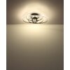 Globo lighting Kombos ceiling light LED black, 1-light source