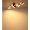 Globo lighting Dakari ceiling light LED Ecru, black, 1-light source