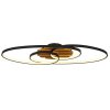 Globo lighting Tisha ceiling light LED brown, black, 1-light source