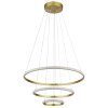 Globo lighting Corine hanging light LED gold, 1-light source