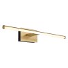Globo lighting Jaime wall light LED brass, 1-light source, Remote control
