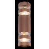 Globo lighting Hayes wall light bronze, 2-light sources