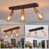 Tulla Ceiling Light copper, black, 3-light sources
