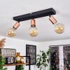 Tulla Ceiling Light copper, black, 3-light sources