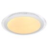 Globo NICOLE II Ceiling Light transparent, clear, white, 1-light source