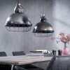 SPORDONK Pendant Light brushed steel, 2-light sources
