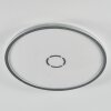 Simonstorp ceiling light, Panel LED silver, white, 1-light source