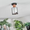 Mador ceiling light Ecru, black, 1-light source