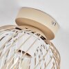 Narla ceiling light sand-coloured, white, 1-light source
