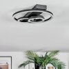 Pilor ceiling light LED black, 1-light source, Remote control