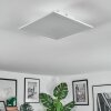 Omaro ceiling light, Panel LED white, 1-light source, Colour changer