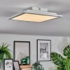 Omaro ceiling light, Panel LED white, 1-light source, Colour changer