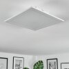 Omaro ceiling light, Panel LED white, 1-light source, Colour changer