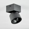 Narel ceiling light, ceiling spotlight LED black, 1-light source