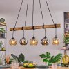 Koyoto hanging light, globe light, pendant light Ecru, black, 5-light sources