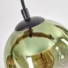 Koyoto hanging light, globe light, pendant light Ecru, black, 5-light sources