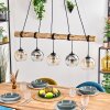 Koyoto hanging light, globe light, pendant light Ecru, black, 5-light sources