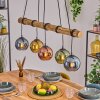 Koyoto hanging light, globe light, pendant light Ecru, black, 5-light sources