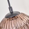 Koyoto hanging light, globe light, pendant light Ecru, black, 5-light sources