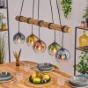 Koyoto hanging light, globe light, pendant light Ecru, black, 5-light sources