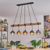 Koyoto hanging light, globe light, pendant light Ecru, black, 5-light sources