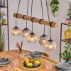 Koyoto hanging light, globe light, pendant light Ecru, black, 5-light sources