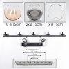 Koyoto hanging light, globe light, pendant light Amber, clear, Smoke-coloured, 5-light sources