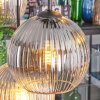 Koyoto hanging light, globe light, pendant light Amber, clear, Smoke-coloured, 6-light sources
