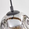 Ripoll hanging light, globe light, pendant light Ecru, black, 5-light sources