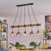 Ripoll hanging light, globe light, pendant light Ecru, black, 5-light sources