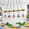 Ripoll hanging light, globe light, pendant light Ecru, black, 5-light sources