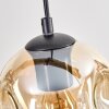 Ripoll hanging light, globe light, pendant light Ecru, black, 5-light sources