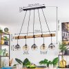 Ripoll hanging light, globe light, pendant light Ecru, black, 5-light sources
