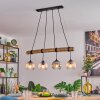 Koyoto hanging light, globe light, pendant light Ecru, black, 4-light sources