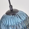 Koyoto hanging light, globe light, pendant light Ecru, black, 4-light sources