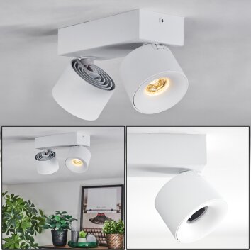 Narel ceiling light, ceiling spotlight LED white, 2-light sources