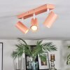 Javel ceiling light, ceiling spotlight pink, white, 3-light sources