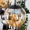 Gastor hanging light, globe light, pendant light black, 6-light sources