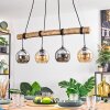 Koyoto hanging light, globe light, pendant light Ecru, black, 4-light sources