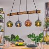 Koyoto hanging light, globe light, pendant light Ecru, black, 4-light sources