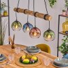 Koyoto hanging light, globe light, pendant light Ecru, black, 4-light sources