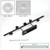 Chehalis ceiling light, globe light clear, 5-light sources