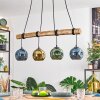 Ripoll hanging light, globe light, pendant light Ecru, black, 4-light sources