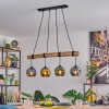 Ripoll hanging light, globe light, pendant light Ecru, black, 4-light sources