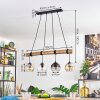 Koyoto hanging light, globe light, pendant light Ecru, black, 4-light sources