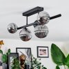 Chehalis ceiling light, globe light Smoke-coloured, 5-light sources