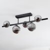 Chehalis ceiling light, globe light Smoke-coloured, 5-light sources