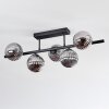 Chehalis ceiling light, globe light Smoke-coloured, 5-light sources
