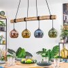 Koyoto hanging light, globe light, pendant light Ecru, black, 4-light sources